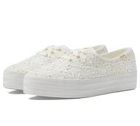 Keds Damen Punktschnürung Sneaker, Cremefarbene Spitze, 37 EU