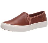 Keds Damen Doppeldecker-Schlupfschuh Sneaker, Cognac Leder, 39.5 EU