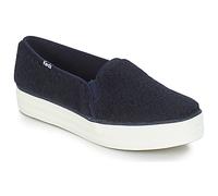 Keds Slip on TRIPLE DECKER FAUX SHEARLING in Blau 37