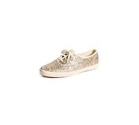 Keds Women's Champion Glitter Sneaker, Gold, 6.5