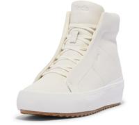 Keds Women's Remi Mid Bootie Sneaker, Off White Leather, 7.5