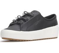 Keds Women's Remi Mini Bow Fashion Sneaker, Schwarz Leder, 35.5 EU