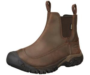 KEEN Anchorage III wasserdichte isolierte Schneestiefel für Herren, Dunkle Erde/Mulch, 42 EU Weit
