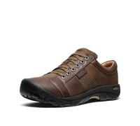 KEEN Austin Herren-Oxford-Leder mit niedriger Höhe, Schokoladenbraun, 11.5 Wide