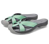 KEEN Damen Bali Slipper, geschlossene Zehenpartie, Flechten/Stahlgrau, 41 EU