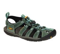KEEN CLEARWATER CNX LEATHER, Damen Aqua Schuhe, Mehrfarbig (mineral blue/yellow 1014371), 37.5 EU (4.5 UK)