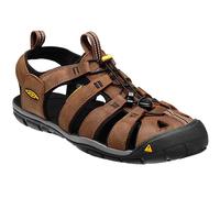 Keen - Clearwater C Le Dark Earth/Black - Flip Flops - 45 Braun