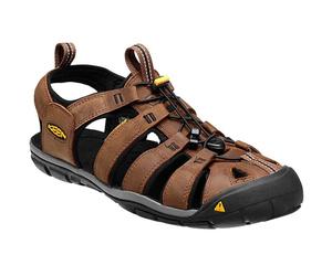 KEEN Clearwater Cnx Leather - Herren - Braun / Schwarz - Größe 45- Modell 2026