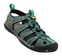 Keen - Clearwater CNX Leather Women Mineral Blue Yellow - 37 - Wandersandalen Bleu 37