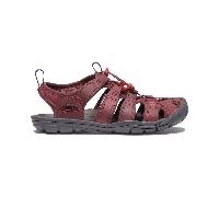 Keen Footwear Damen Sandale Clearwater CNX Leather Wein/Rote Dahlie Größe 40,5