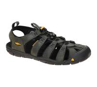 Keen Herren Clearwater Cnx Leather Sandalen,Grau (Magnet/Black), 41 EU