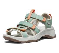 KEEN Damen Astoria West Open Toe Sandalen, Granite Green/Tangerine, 40.5 EU