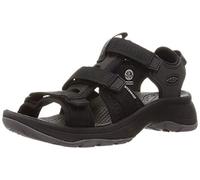 KEEN Damen Astoria West Open Toe Textile Synthetic Black Black Sandalen 40.5 EU