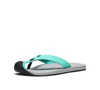 KEEN Damen Barbados Breathable Comfortable Sandals Toe Protection Flip-Flops, Pool Blue/Bright Aqua, 38.5 EU