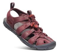 Keen Damen Sandale Clearwater CNX Leder 1025088 41 Wine/Red Dahlia
