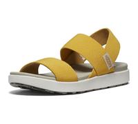 KEEN Damen Elle Backstrap Keilsandale, Golden Yellow/Star White, 37.5 EU