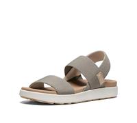 Keen Sandale ELLE BACKSTRAP Damen grau (taupe) aus waschbarem Stretchmaterial Gr. 42
