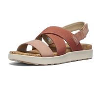 KEEN Damen Elle Criss Cross Sandale, Gebackener Ton/Kork, 5