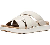 KEEN Damen Elle Mixed Slide Sandalen, Birch/Star White, 40.5 EU