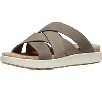 Keen - Women's Elle Mixed Slide - Sandalen, Gr. 40.5 US 10, beige (Brindle/Birch)
