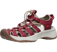 KEEN Damen Freizeitschuhe ASTORIA WEST SANDAL W-MERLOT/SCARLET IBI MERLOT/SCARLET I r. - 37.5