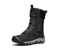 KEEN Damen Greta Tall Boot Wasserdichte Schneestiefel, Schwarz, 39.5 EU