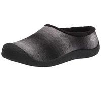 KEEN Damen Howser Casual Slide Hausschuhe, Black Plaid/Dark Grey, 42 EU