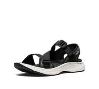 KEEN Damen Leiki Open-Toe Sandalen, Schwarz, Weiß (Black/Star White), 42 EU
