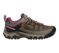 KEEN Damen Multifunktionsschuhe Damen Wanderschuhe Targhee III WP Weiß/Boysenberry (1018177) 42 Braun