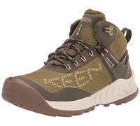 KEEN Damen NXIS Evo Mid Waterproof Wanderstiefel, Olive Drab/Birch, 38 EU