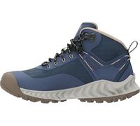 KEEN Damen NXIS Evo Mid Waterproof Wanderstiefel, Vintage Indigo/Harbor Gray, 36 EU