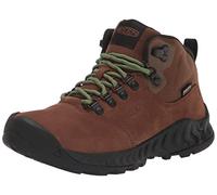 KEEN Damen NXIS Explorer Mid Waterproof Wanderstiefel, Bison/Golden Yellow, 40 EU