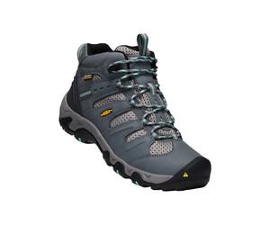 Keen Damen-Outdoorschuhe Keen Koven Mid WP Steel Grey/Wasabi US 8