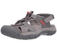KEEN Damen Ravine H2-w Sportsandale, Stahlgrau/Koralle, 37 EU