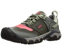 KEEN Damen Ridge Flex Low Height Waterproof Wanderstiefel, Castor Grey/Dubarry, 36 EU
