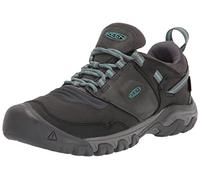 KEEN Damen Ridge Flex Waterproof Wanderstiefel, Raven/Porcelain, 39 EU