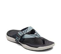 KEEN Damen SOLR Toe-Post Flip Flop Water Sandal Wasserschuh, Marineblau/Blau Nebel, 42 EU