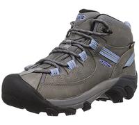 KEEN Damen Targhee 2 Mid Waterproof Wanderstiefel, Steel Grey/Hydrangea, 37.5 EU