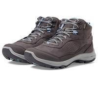 KEEN Damen Terradora Explorer Mid Waterproof Wanderstiefel, Steel Grey/Clear Sky, 41 EU