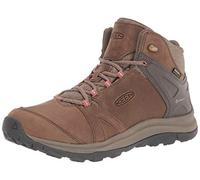 KEEN Damen Terradora II Leather Mid WP Wanderstiefel, Braun (Brindle Redwood), 41 EU