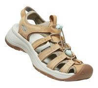 KEEN Damen Trekkingsandale ASTORIA WEST LEATHER W-DOE/BLUE GLASS (1026151) 40 ½ Braun