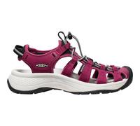 KEEN Damen Astoria West Sandalen, Beaujolais Star White, 38.5 EU