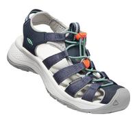 Keen Astoria West Sandal Blau, Damen Sandalen, Größe EU 37.5 - Farbe Navy - Beveled Glass