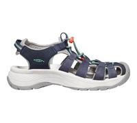 KEEN Damen Trekkingsandale ASTORIA WEST SANDAL W-NAVY/BEVELED GLASS (1023587) 39 ½ NAVY/BEVELED GLASS