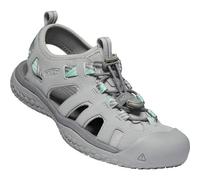KEEN Damen Trekkingsandale SOLR SANDAL W-LIGHT GRAY/OCEAN WAVE (1022452) 40 ½ Grau