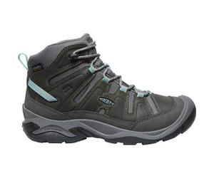 KEEN Damen Trekkingstiefel CIRCADIA MID WP W-STEEL GREY/CLOUD BLUE (1026763) 37 ½ STEEL GREY/CLOUD BLUE