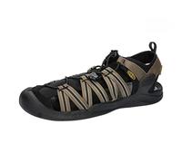 KEEN Herren Drift Creek H2 Sandalen, Dark Olive/Black, 42.5 EU