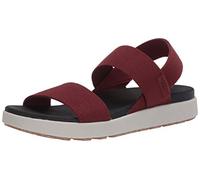 KEEN Damen Elle Backstrap Casual Plateau Open Toe Keilsandalen, Gebrannter Ziegel, 38.5 EU