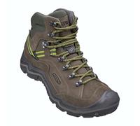 Keen - Galleo Mid WP Men - black greenery - Größe 42,5 - Herren Wanderschuhe - Lederschuhe - stabil