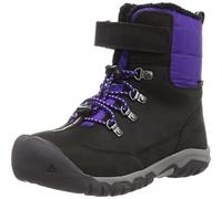 KEEN Greta Boot Waterproof Schneestiefel, Black/Purple, 35 EU